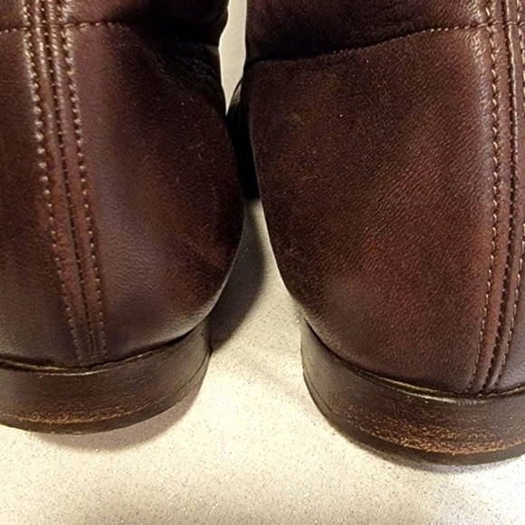 CHANEL Brown Lambskin Pull On Boots 37 - Picture 5 of 12